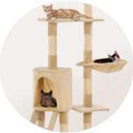 Accesorio para gato rascador árbol grande