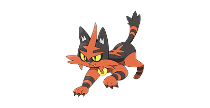 727 726 Gato Pokémon Incineroar