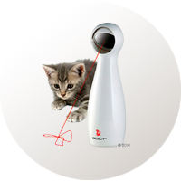 juguetes interactivo gatos láser