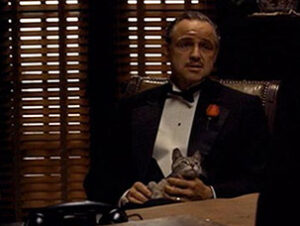El gato de Vito Corleone en El Padrino © Paramount Pictures El gato de Vito Corleone Nombres de gatos del mundo del cine