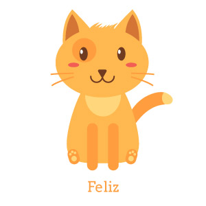 lenguaje gatos adoptantes feliz